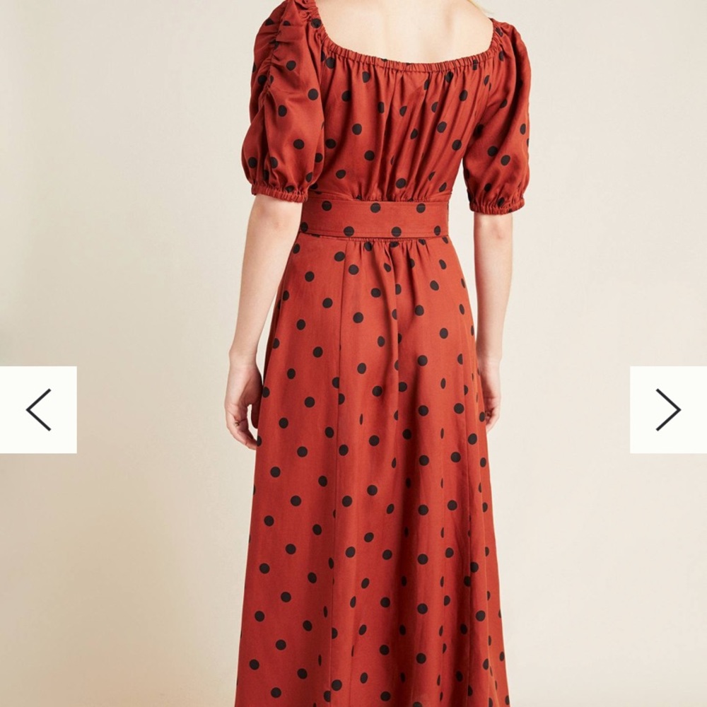 Maeve by Anthropologie Lucienne Polka Dot Dress - Picture 3 of 16